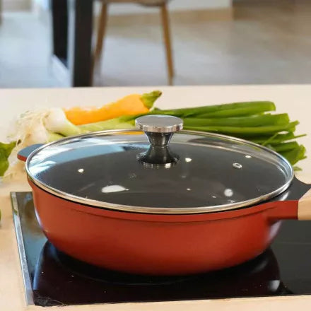 Cookut Cookut - Coperchio in Vetro e Acciaio Inox 28 cm.