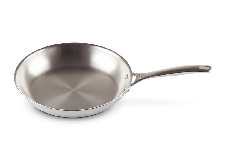 Padella bassa in acciaio inox - 28 CM