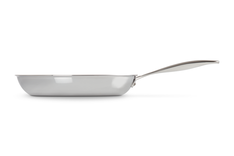 Padella bassa in acciaio inox - 28 CM
