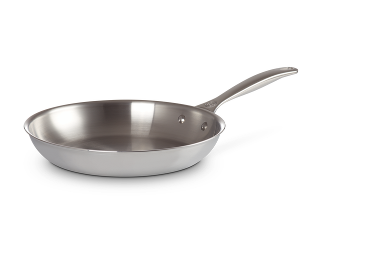 Padella bassa in acciaio inox - 28 CM