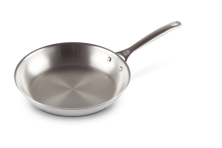 Padella bassa in acciaio inox - 28 CM