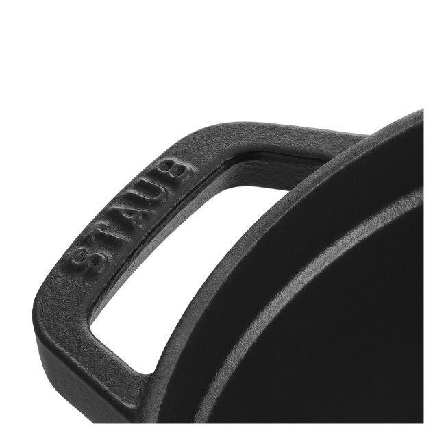 Cocotte rotonda - 24 cm, nero