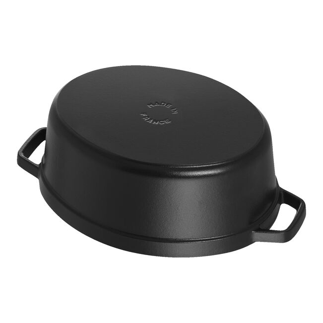 Cocotte ovale - 31 cm, Nera
