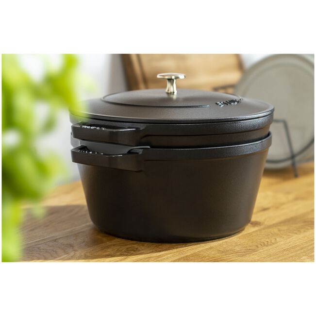Cocotte BLK set 2p impilabile 24cm i