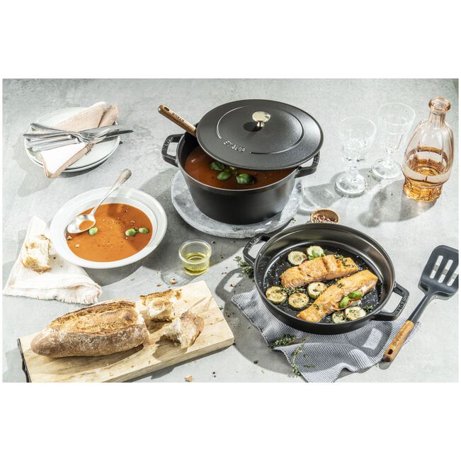 Cocotte BLK set 2p impilabile 24cm i