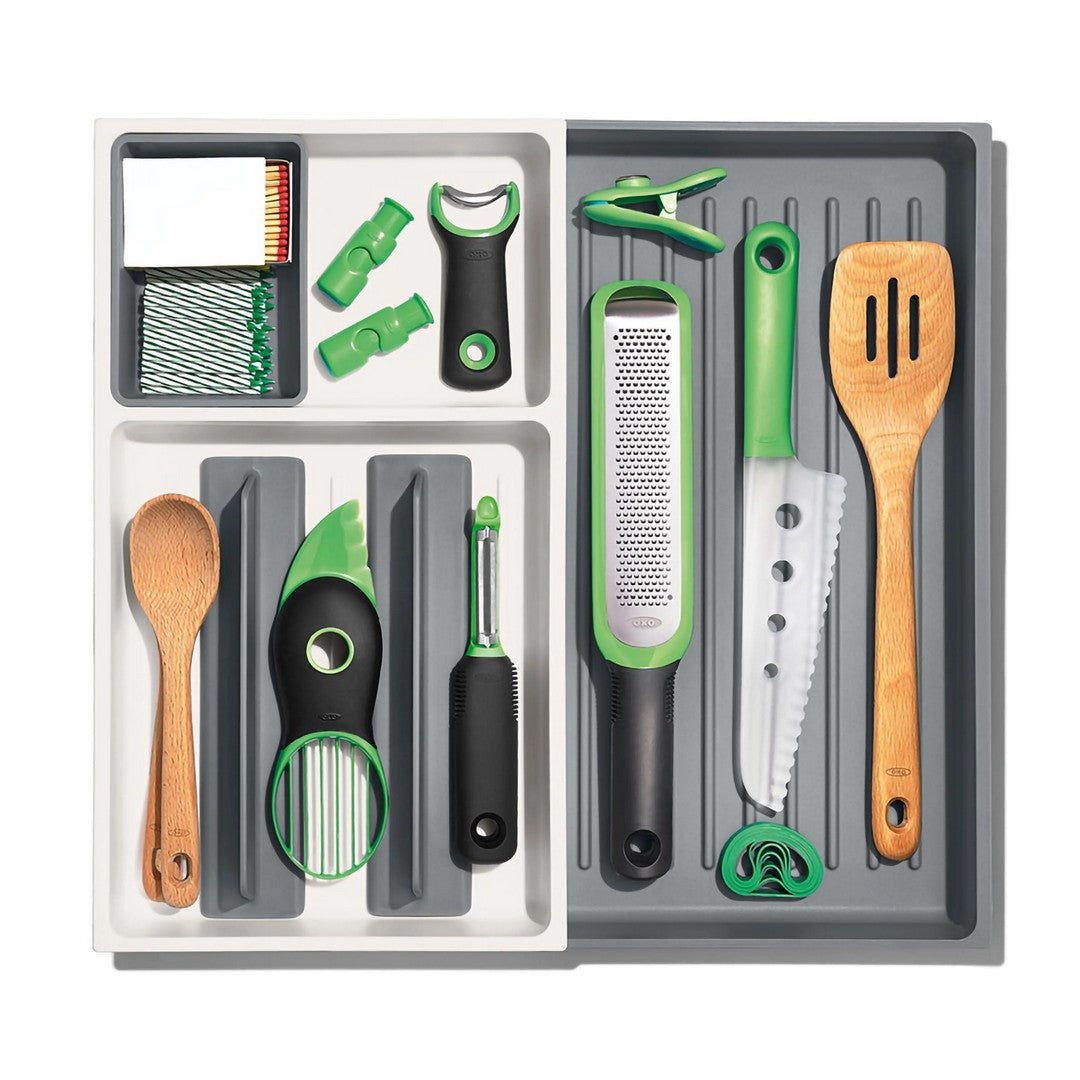 OXO Organizer utensili da cucina espandibile grande