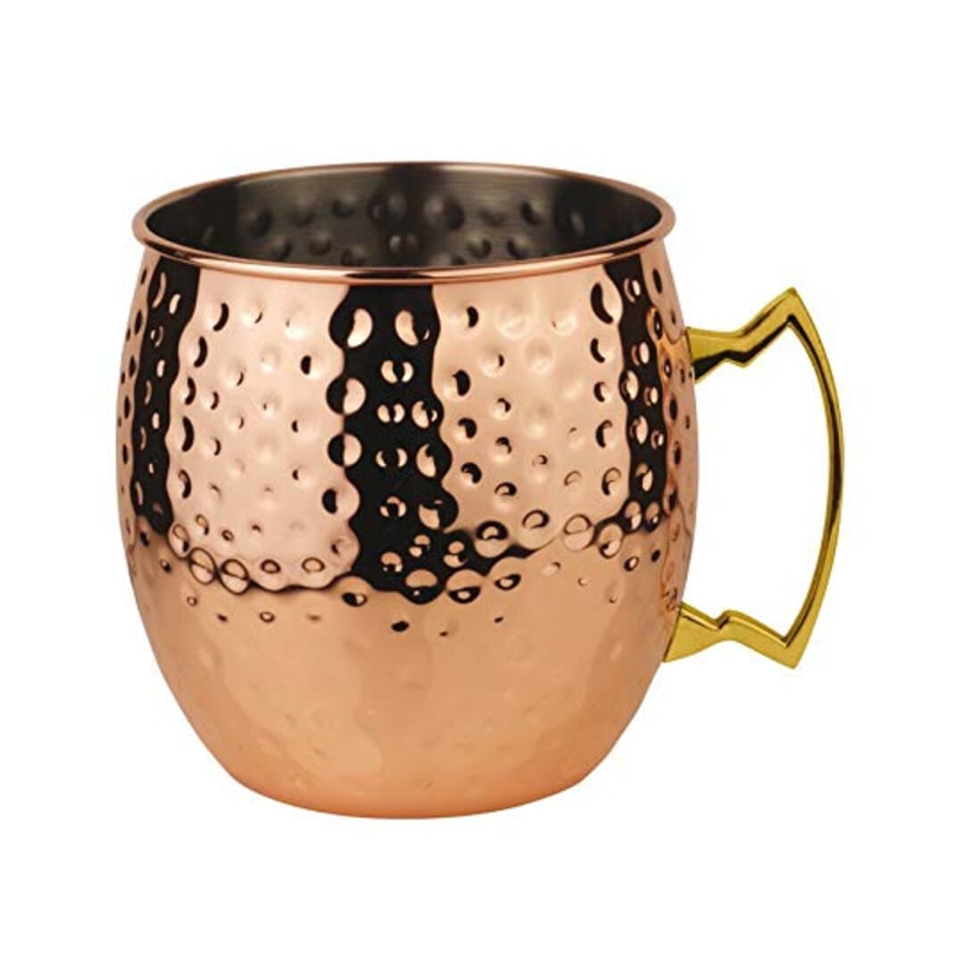 Paderno Tazza Moscow Mule Inox Rame Martellato