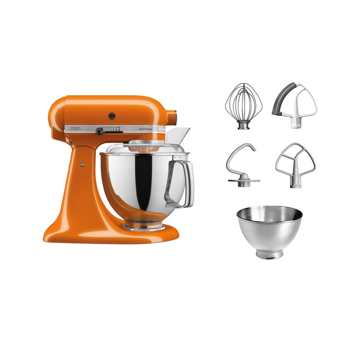 KitchenAid Artisan - Planetaria c/testa reclinabile 4,8L Honey
