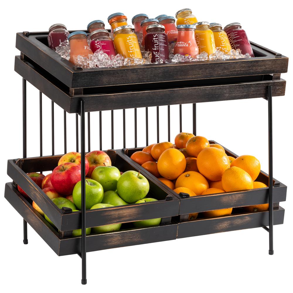 Buffet si alzò