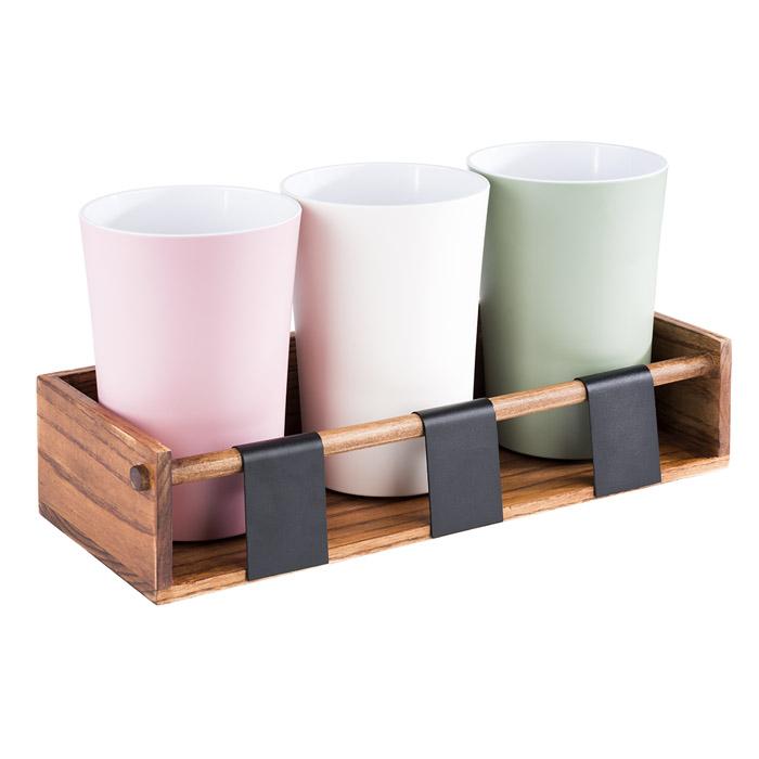 Espositore/postazione in legno