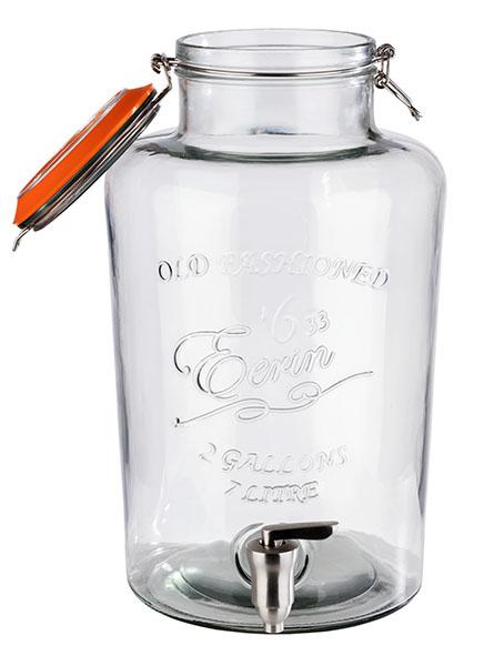 Contenitore in vetro per dispenser