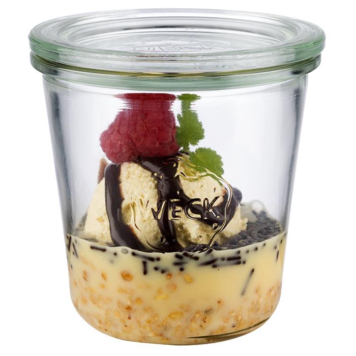 Bicchieri Weck con coperchio, 6 pz.