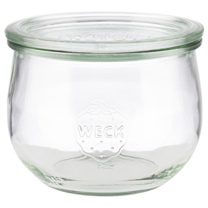 Bicchieri Weck con coperchio, 6 pz.