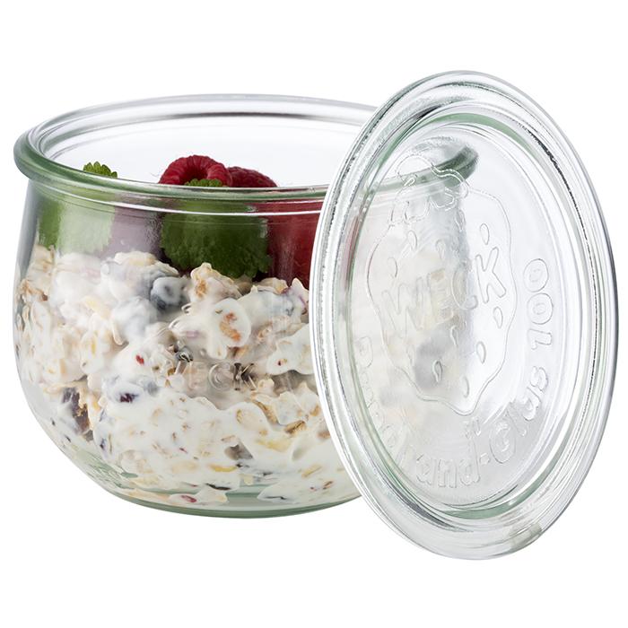 Bicchieri Weck con coperchio, 6 pz.