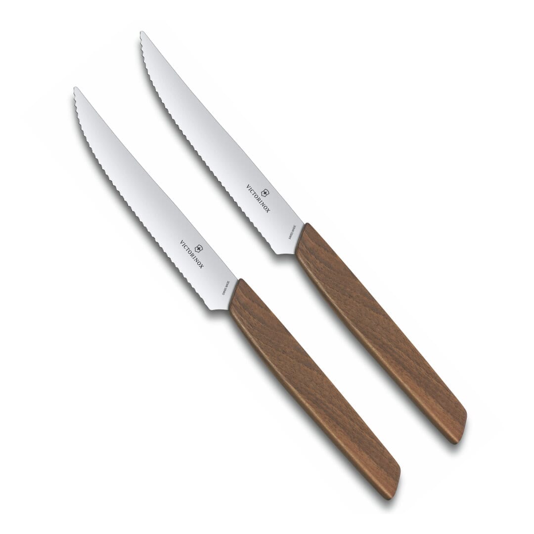 Victorinox Swiss Modern Set Di 2 Coltelli Da Bistecca