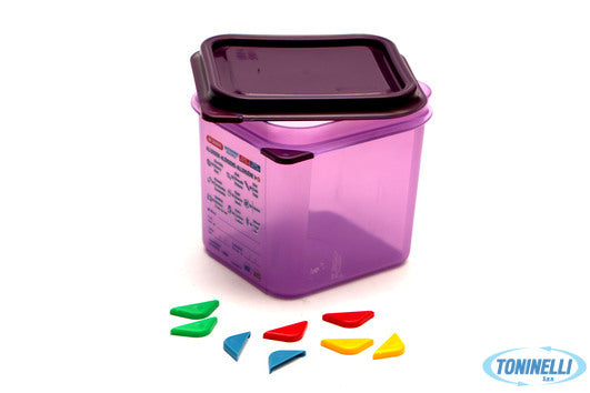 Araven Allergen-Gastronorm Ermetico 1.6 L.2,6 17,6X16,2X15 61390 - 4447