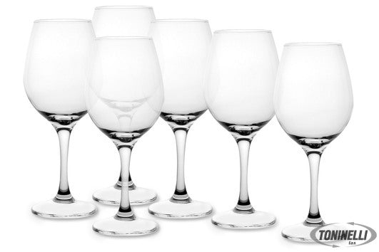 Pasabahce Amber - Confezione 6 Calici Vino Rosso Cl.46 440275 - 7624
