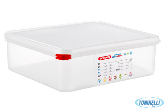 Araven Araven-Gastronorm Ermetico 2.3 Litri 9 Mm 354X325X100 3469 - 14779
