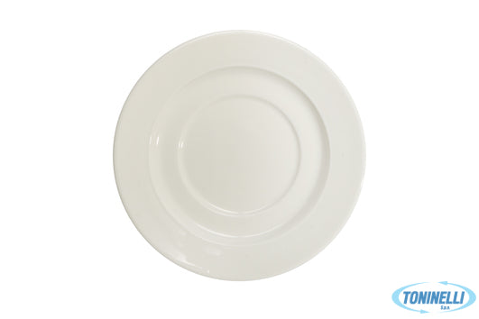 Import Tavola B.B. White-Piattino Cappuccio Impilabile Cm 15,4 Ba2195 - 9630