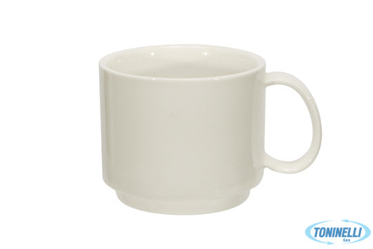 Import Tavola B.B. White-Tazza Caffe Impilabile 100Ml Ba2494-2 - 9633