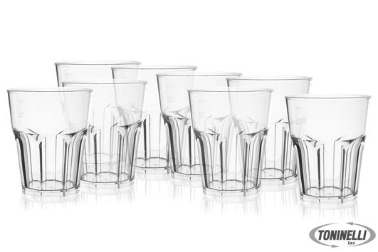 Brevetti Waf Bicchiere Rox Clear Cl 29 In Confezione Da 8 Pezzi In Polistirene T