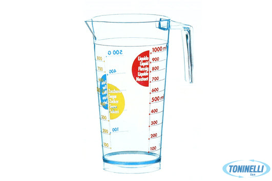 Cosmoplast Caraffa Graduata Lt 1 Decor. Cosmo - 31115700