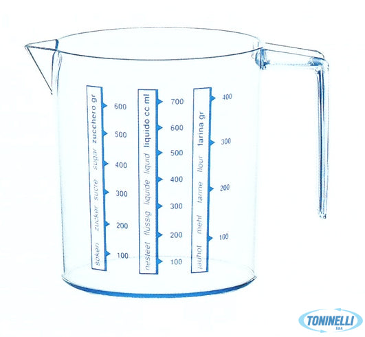 Cosmoplast Caraffa Graduata Lt.0,75 Decor. Cosmo - 31071400