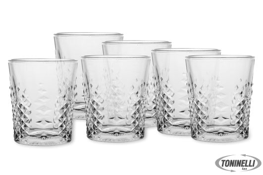 B.V.Koninklijke Nederlandsche Glasfabriek Leerdam Carats - Confezione 6 Bicchier
