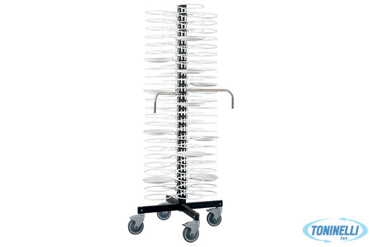Gi Metal Carrello Portapiatti Da 96 Piatti Cm24-31 Pp96 - 13220