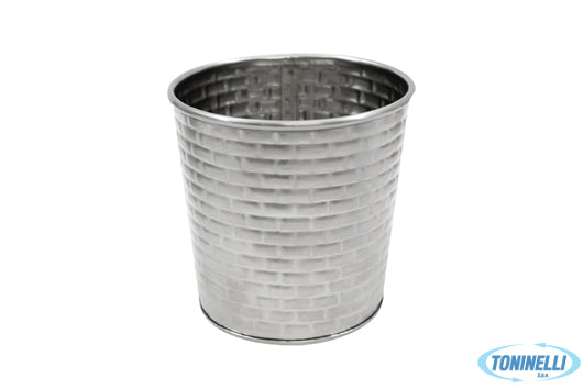 Tablecraft Cestino Alto Acciaio Cm9X9X9 Ml 385 - Gtss31 - 10984