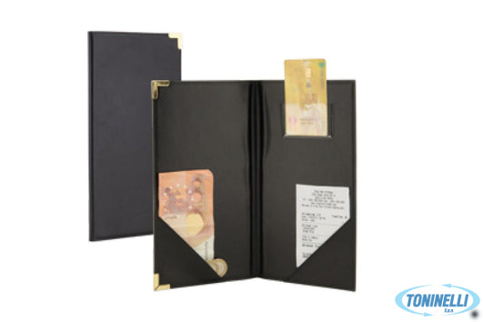 Securit Classic-Portaconto Nero Cm 23X13 Mc-Crbp-Bl - 15261