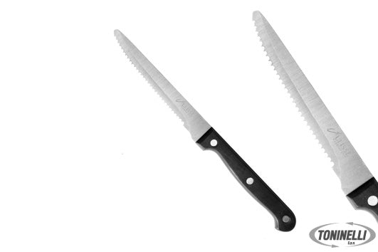 Ulisse Coltello Bistecca Senza Punta Basico Seghettato - 687600