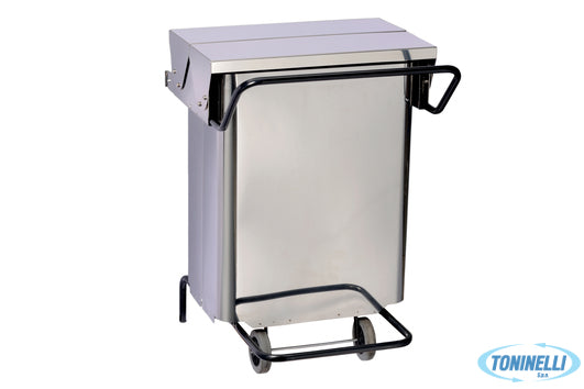 Medial International Spa Socio Unico Contenitore Rifiuti A Pedale Inox Brillante