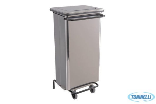 Medial International Spa Socio Unico Contenitore Rifiuti A Pedale Inox Brillante