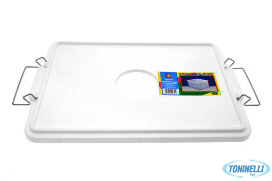 Giganplast           Coperchio Con Manico Per Cassetta Sovrapponibile 62X40 9090