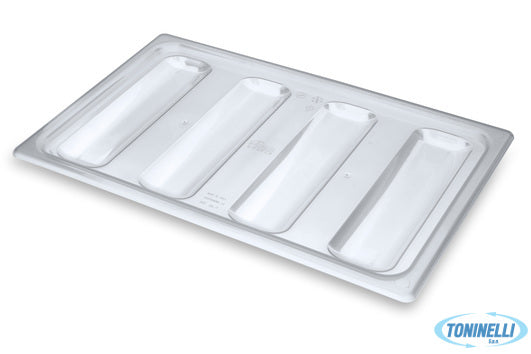 Mobil Plastic Coperchio Per Portaposate Horeca Cm 32,5X53Xh.2 Trasparente Codice