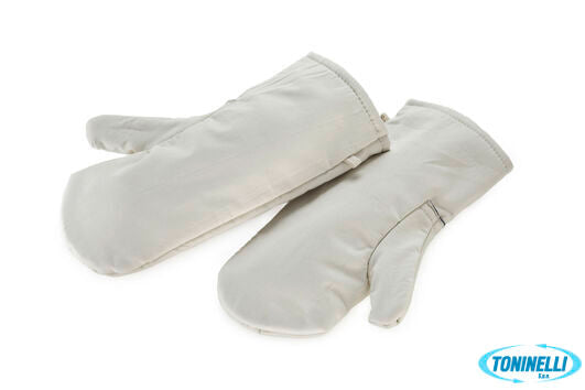 Thermohauser Coppia Guanti Manopola Tela Bianchi 197104 - 2748300