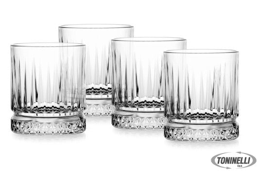 Pasabahce  Elysia - Confezione 4 Bicchieri Whisky Cl 21 - 6698
