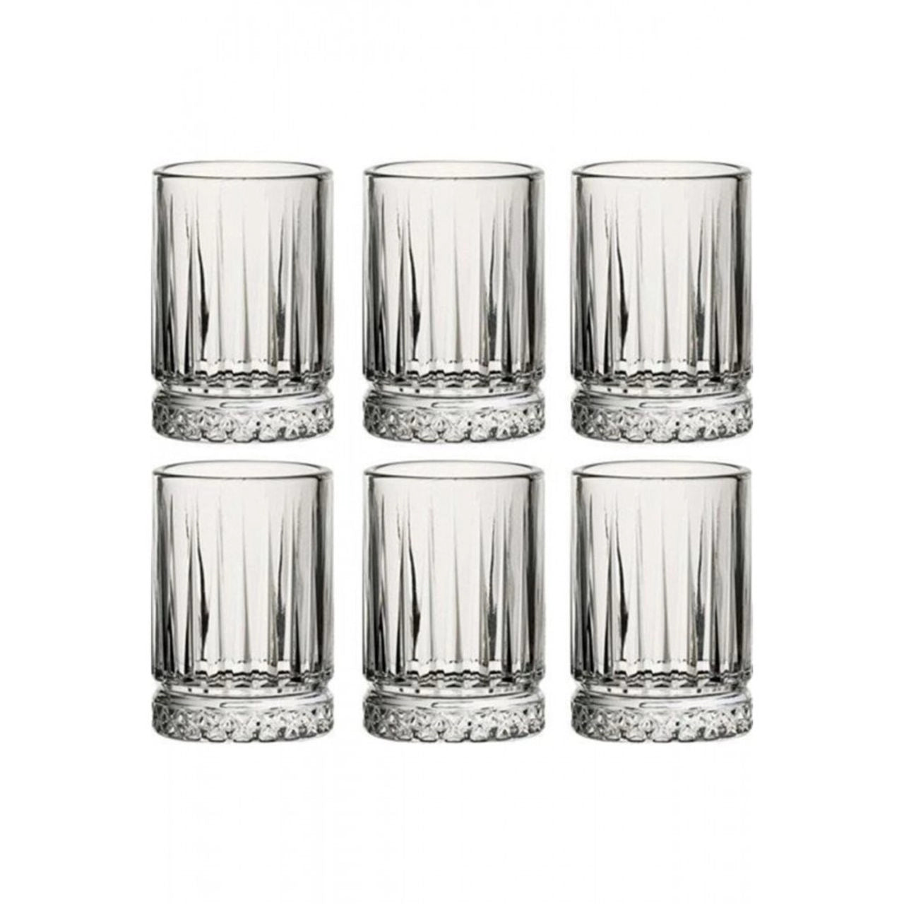 Elysia - Confezione 6 Bicchieri Vetro Shot Cl.6