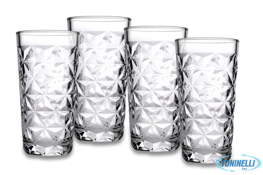 Pasabahce  Estrella-Confezione.4 Bicchieri L.Drink Fh Cl 36 - - 16080