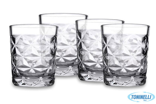 Pasabahce  Estrella-Confezione.4 Bicchieri Whisky Fb Cl 36 - - 16079