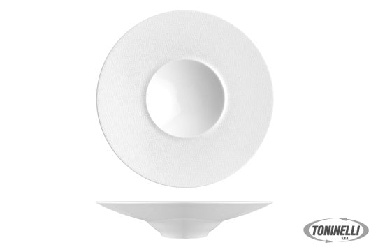 Akij Ceramics Limited Florence Embossed-Pastabowl Gourmet Cm 28 Interno Cm 12,5