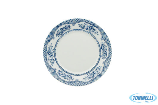 Star Porcelain Limited Florence Provence Blu- Piatto Frutta Solo Falda Decorata