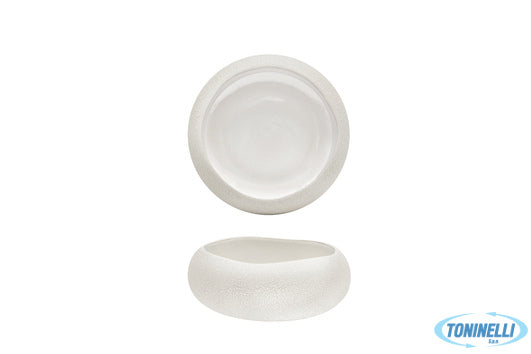 Import Tavola Genesys Evo Bianco-Coppetta Cm.13,7 In Porcellana Con Finitura Est