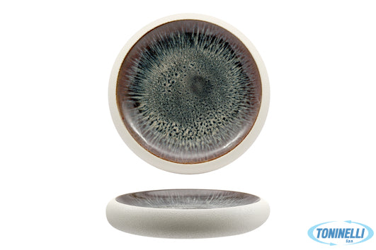 Import Tavola Genesys Evo Blu-Piatto Alto Cm.27 In Porcellana - 23503