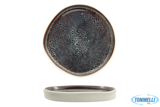 Import Tavola Genesys Evo Blu-Piatto Nordic Cm.27 In Porcellana - 23509