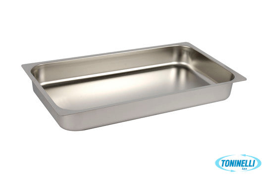 Mori2A Gn Inox 1.1 Teglia Bordo Piano 53X32H6,5 - 2913100