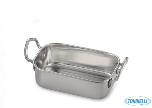 Comas Gourmet-Mini Teglia Inox Con Manici Cm 14,5X9,5 H4 7107 - 12765