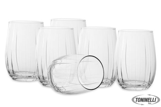 Pasabahce  Linka-Confezione 6 Bicchieri Acqua Trasparenti Cl.38  420405Mi - 1090