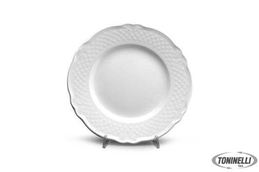 Saturnia Malaga Bianco - Piatto Frutta Cm 21 Porcellana - 2209000